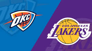 Los angeles lakers vs memphis grizzlies (06.01.2021), regular season nba 20/21. Los Angeles Lakers Vs Oklahoma City Thunder 8 5 20 Starting Lineups Matchup Preview Betting Odds