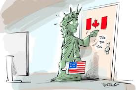 Les Caricaturistes S Eclatent Au Lendemain De L Election Aux Etats Unis Donald Trump President Des Etats Unis Radio Canada Ca