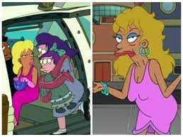 Could this woman in the background of 'The Mutants Are Revolting' be a  young Petunia? : r/futurama