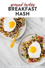 Paleo And Whole30 Ground Turkey Hash With Squash And Peppers Recipe Paleo Recipes Breakfast Breakfast Hash Recipes Whole Food Recipes