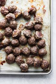 How do you tell if baked meatballs are done? Oven Baked Meatballs The Wooden Skillet