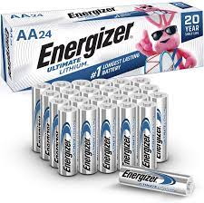 Energizer aa ultimate lithium batteries. Amazon Com Energizer Aa Lithium Batteries World S Longest Lasting Double A Battery Ultimate Lithium 24 Battery Count Health Household