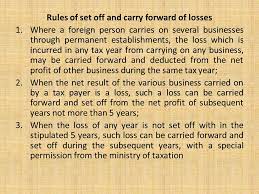 You can carry forward the rrsp contribution room that you are unable to use in any particular year. Chapter 3 Setoff And Carry Forward Of Losses Ppt Download