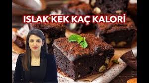 1 dilim islak kek kac kalori spor ve beslenme