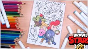 Cumpara portrete creion online pe okazii.ro. Doodle Brawl Stars Desenez Si Colorez Invata Cum Se Deseneaza Youtube