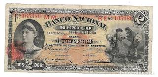 The swift/bic code for banco nacional de mexico s.a. Mexico Banco Nacional De Mexico 2 Pesos 1913 R Sold At Auction 163357262