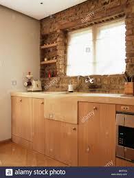 exposed brick wall in modern country