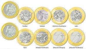 Nesta ocasião, a casa da moeda brasileira decidiu emitir 36 moedas, divididas em 4 séries. Bc Lanca Moedas Comemorativas De R 1 R 5 E R 10 Para Olimpiadas