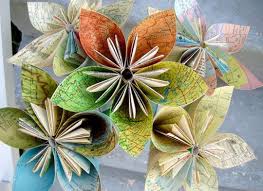 Check spelling or type a new query. Diy Paper Flowers From Recycled Maps Paper Flowers Diy Paper Flowers Map Crafts