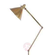 Stehlampe Provence Verstellbar Messing Antik Kaufen Lampenwelt De