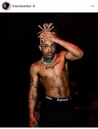 In 1993 at the age of 18, barker joined punk group the aquabats. A Big Shout Out To Travis Barker For Getting Us And X And Collab With Blink 182 Xxxtentacion