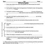 Bill Nye Earthquakes Worksheets Teaching Resources Tpt
