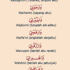 Demikian juga di antara mereka (sujud) duduk adalah rukun sholat. Bacaan Semasa Duduk Di Antara Dua Sujud