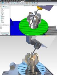 5 Axis Machining In Zw3d With And Without Rendering Machining Cnc Software Cnc Programming Cnc Router