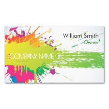 Choose from any of our painting business card designs and our team will tailor it for you at no extra charge. Painter Business Card Zazzle Com In 2021 Painter Business Card Artist Business Cards Printing Business Cards