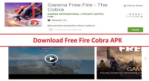 Where you can download the game minecraft full edition? Download Free Fire Cobra Apk Ff 2021 Game News