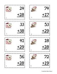 2 Digit Addition With Regrouping Game Teaching Mathematics Math Addition Math In Focus