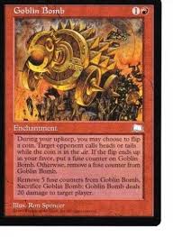 Mtg Weatherlight Goblin Bomb X1 1x Weatherlight Enchantment 1997 Wizards Coast Wizardsofthecoast Goblin The Gathering Magic The Gathering