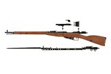 Tomytec:Little Armory LA107 Mosin Nagant M1891/30 Type
