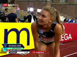 Una prestazione incredibile, condita da un tempo stratosferico, ha permesso ad ajla del ponte di qualificarsi agevolmente per le semifinali dei 100m alle olimpiadi. Ajla Del Ponte Siegt Auch In Stockholm Swiss Athletics