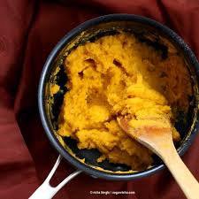 Mango Sheera Recipe Mango Semolina Pudding Kesari Halwa Vegan Richa Recipe Sheera Recipe Recipes Semolina Pudding