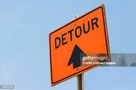 682 Detour Sign Stock Photos, High-Res Pictures, and Images - Getty Images  | Detour sign isolated, Detour sign vector, Highway detour sign