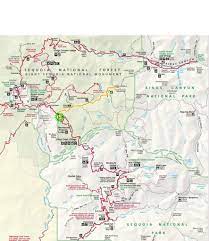 Click on the map above to go to the nps downloadable version of this map. How To Snag Free Camping Near Sequoia National Park At The Last Minute