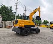 China Manufacturer of China Wheel Type Backhoe With Kubota ...