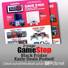 Gamestop Black Friday Early Deals Posted Black Friday Black Friday Ads Friday
