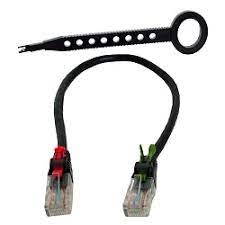 My brother's friend found my 6ft on guard cable lock and promptly reset the combination to something he was too lazy to remember. How Do I Physically Prevent People From Unplugging An Ethernet Cable Super User