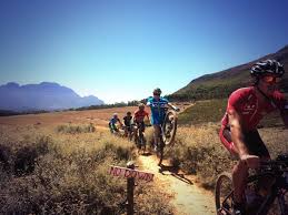 Detailed maps and gps navigation for the mountain bike ride: Riding Legendary Stellenbosch G Spot Trail With Euro Xterra Friends Conrad Stoltz Xterra Triathlete