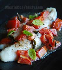 Swai gets fished from the rivers in each region along the mekong delta. Roasted Swai Fish With Tomatoes And Basil Fish Recipes Roasted Asian Seafood Recipe Swai Fish