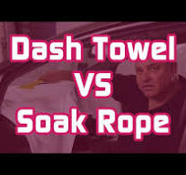 Dash Towel VS Soak Rope - YouTube