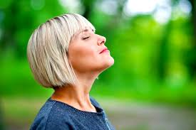 Image result for older people inhaling
