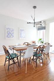 The Final Before After Our 1930s Philadelphia Row House Part 1 Open Floor Plan Kitchen Eclectic Dining Room Interiors Online