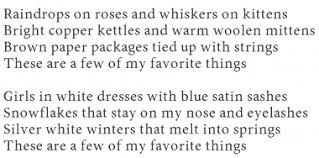 Girls in white dresses with blue satin sashes, snowflakes that stay on my nose and eyelashes, silver white winters that melt into springs these are a few of my favorite things. Formal Roman Fontstruct