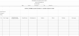 Pembelajarannya, sebagaimana informasi yang dipeoleh dari hasil wawancara yang. Contoh Format Agenda Harian Guru Sd Kurikulum 2013