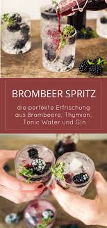 Brombeer Spritz Brombeeren Brombeeren Rezepte Brombeersirup
