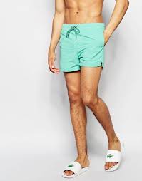 Pull Bear Jeans Jacket Pull Bear Swim Shorts In Mint Green