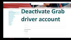 Submitted 5 years ago by deleted. How To Deactivate Grab Driver Account Youtube