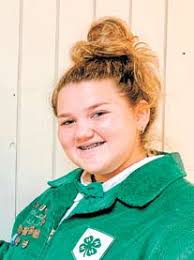 2020 Trenton High School Homecoming Royalty Gilchrist's Outstanding 4-H  members