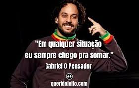 Gabriel O Pensador Pensadores O Pensador Gabriel