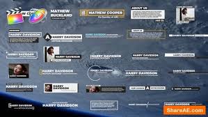 In fcpx, you will find it under title templates, then conner. Apple Motion Free After Effects Templates After Effects Intro Template Shareae