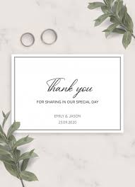 Writing out wedding thank you cards and getting that wedding thank you wording down to where remember, you don't have to get them all done today — but three months should be your deadline. Wedding Thank You Cards Download Or Order Printed