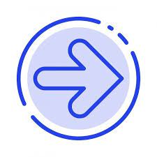 Arrow Forward Arrows Right Blue Dotted Line Line Icon Arrow Icons Line Icons Right Icons Png And Vector With Transparent Background For Free Download Line Icon Person Icon Arrow Illustration