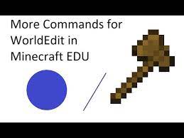 And worlds for esports and sustainability in the library are also included. New Commands For Worldedit In Minecraft Education Edition Agent Mods 3 Youtube