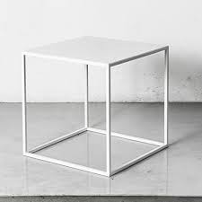 Maybe you would like to learn more about one of these? Amazon Com White Cube Side Table End Table Stool Or Nightstand Handmade