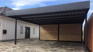 Carport Projekte Referenzen Und Bilder Carportmaster Carport Stahlcarport Doppelcarport