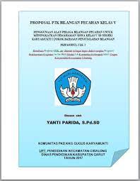Contoh Proposal Ptk Sd Kelas Iv Pdf Doc