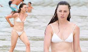After winning legions of fans playing shane parrish on. Melissa George 44 Displays Toned Frame In White String Bikini As Radiant Star Goes Make Up Free Daily Mail Online